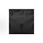 SAINT LAURENT YSL Niki magnetic clasp opening and closing crocodile pattern embossed Tote bag, Tote bag, shopping bag, handbag, shoulder bag, medium size for women, black